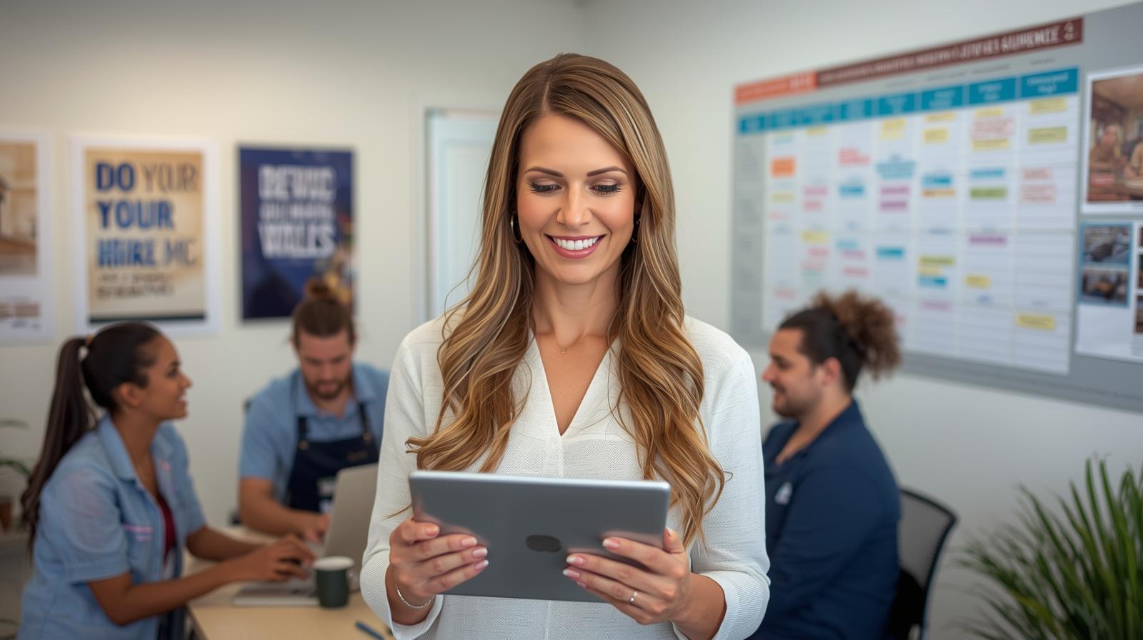 Customer experience lead replying to customers using a two-way texting platform.